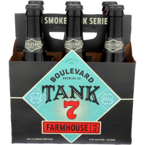 Boulevard Brewing Co. Tank 7 - 24 Fluid Ounce - 6 Count