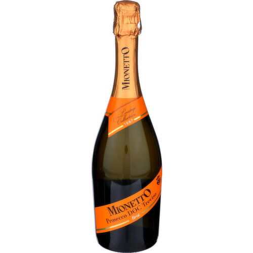 Mionetto Brut Prosecco Doc Treviso Italian Sparkling Wine - 750 ml