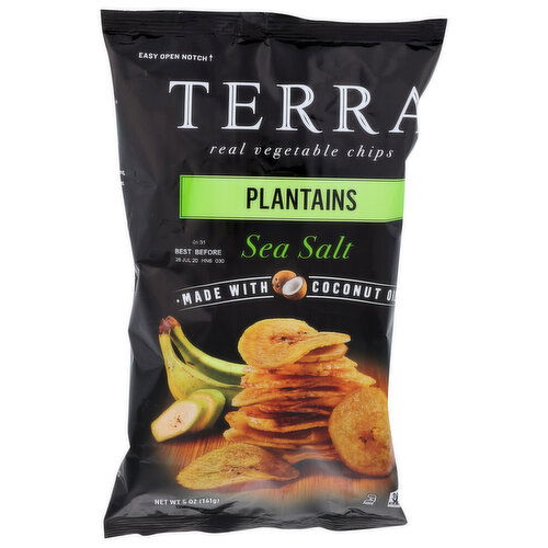 Terra Chips Plantains With Sea Salt - 5 Ounce