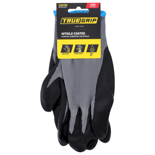 True Grip Large Nitrile Coated Gloves - 1 Each
