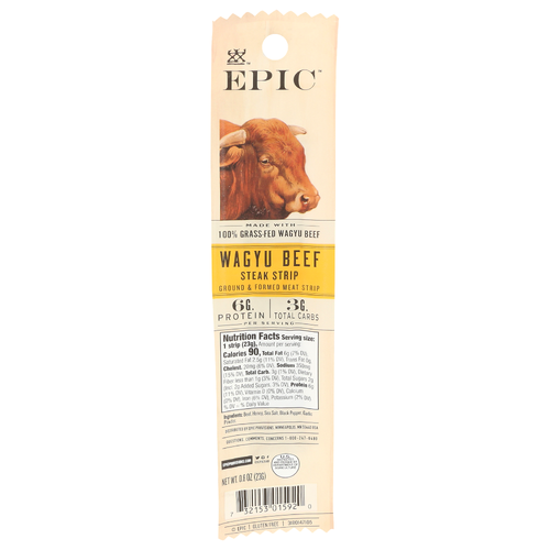 Epic Wagyu Beef Steak Strip - 0.8 Ounce