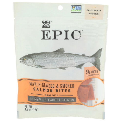 Epic Protein Bites Salmon Maple Dill - 2.5 Ounce Image 1 of 4