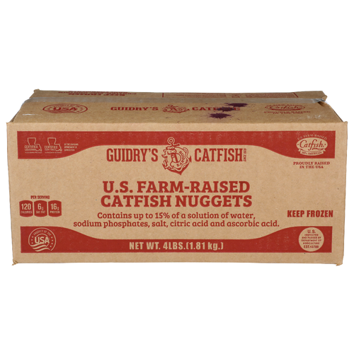 Guidry's Catfish U.s. Farm-Raised Nuggets - 4 Pound