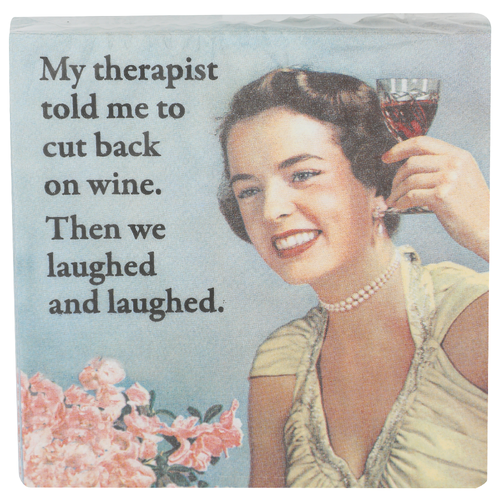 DESIGN DESIGNist Joke Beverage Napkins - 20 Count