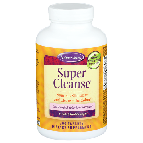 Nature's Secret Super Cleanse - 200 Count