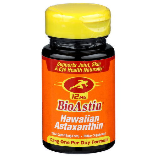 Bioastin Hawaiian Astaxanthin Astaxanthin, Microalgae - 25 Count