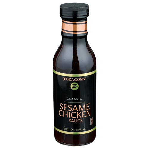 3 Dragons Sesame Chicken Classic Sauce - 12 Fluid Ounce
