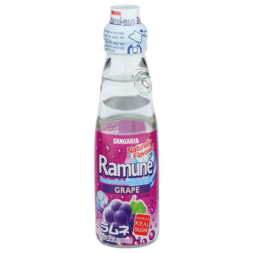 Sangaria Ramune Grape - 6.76 Fluid Ounce