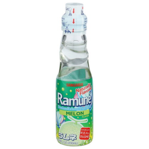 Sangaria Ramune Melon - 6.76 Fluid Ounce