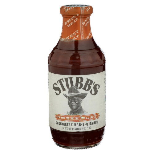 Stubb's Sweet Heat Legendary Bar-B-Q Sauce - 18 Ounce