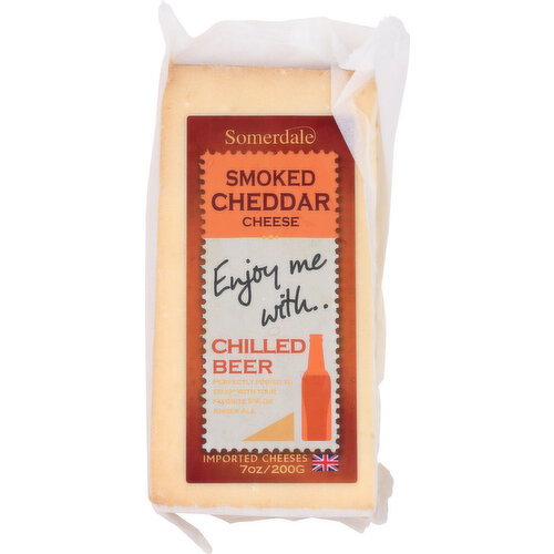 Somerdale Cheese Smoked Cheddar - 7 Ounce