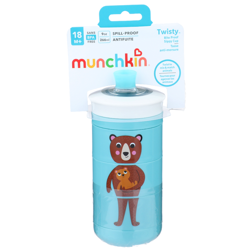 Munchkin Twisty Bite Proof Sippy Cup M+ - 9 Ounce