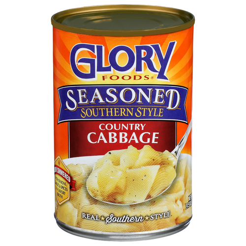 Glory Foods Seasoned Southern Style Country Cabbage - 14.5 Ounce
