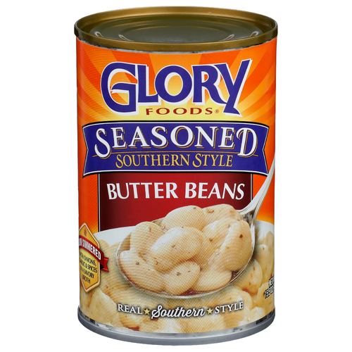 Glory Foods Seasoned Southern Style Butter Beans - 15.5 Ounce