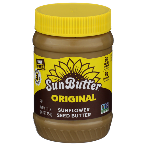 Sunbutter Natural Sunflower Butter - 16 Ounce - 1 Count