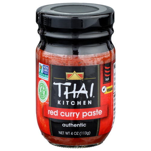 Thai Kitchen Hot Authentic Red Curry Paste - 4 Ounce