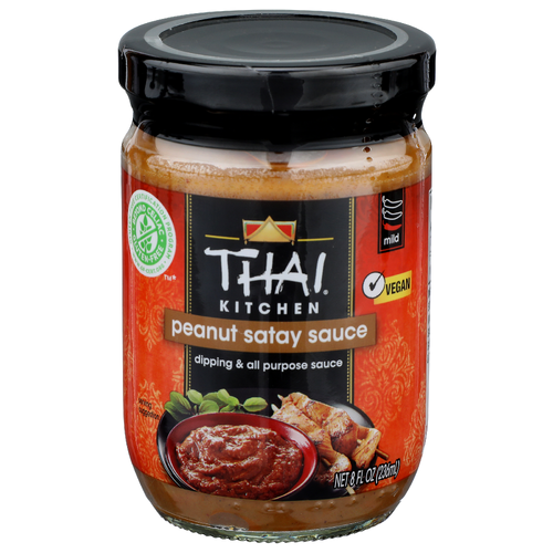 Thai Kitchen Mild Peanut Satay Sauce - 8 Fluid Ounce