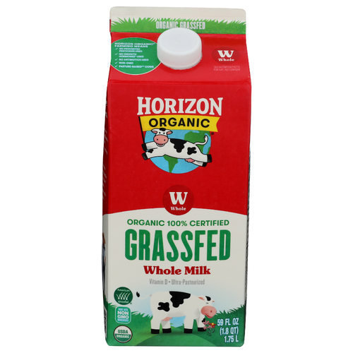 HORIZON Ho Org Up Whl Milk Whole Grassfed - 59 Fluid Ounce
