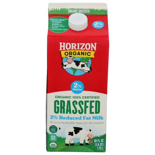 HORIZON ORGANIC Ho Org Up 2% Milk Fat Grassfed - 59 Fluid Ounce