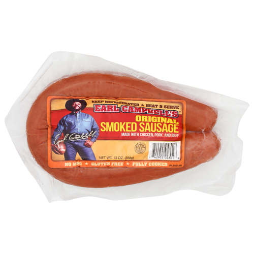 Earl Campbell's Original Smoked Sausage - 13 Ounce