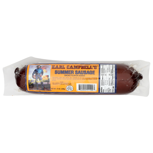 Earl Campbell's Summer Sausage - 12 Ounce