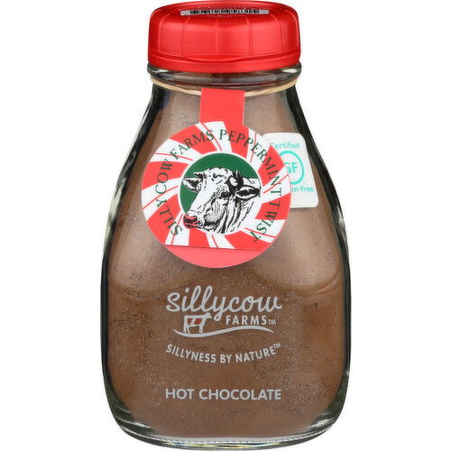 SILLYCOW FARMS Hot Chocolate Chocolate-Peppermint Twist - 16.9 Ounce