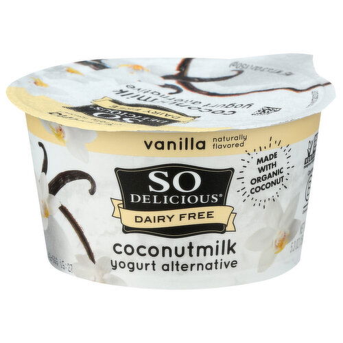 So Delicious Coconutmilk Yogurt Alternative Vanilla - 5.3 Ounce