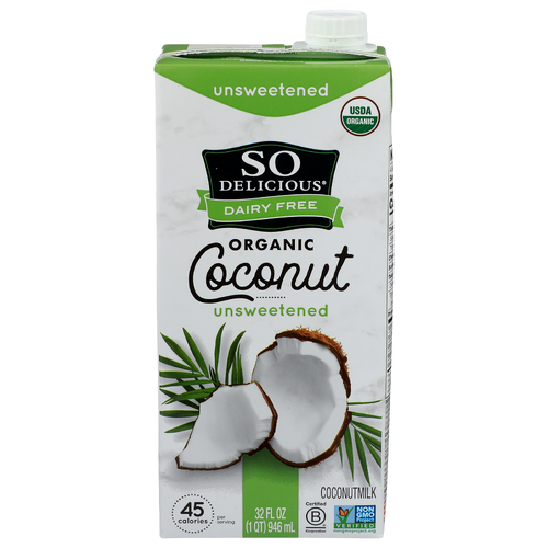So Delicious Unsweetened Coconut Milk - 32 Fluid Ounce