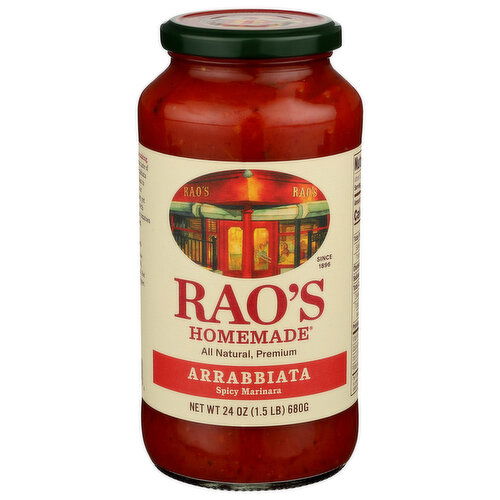 Rao's Homemade Arrabbiata Rao’s Sauce - 24 Ounce