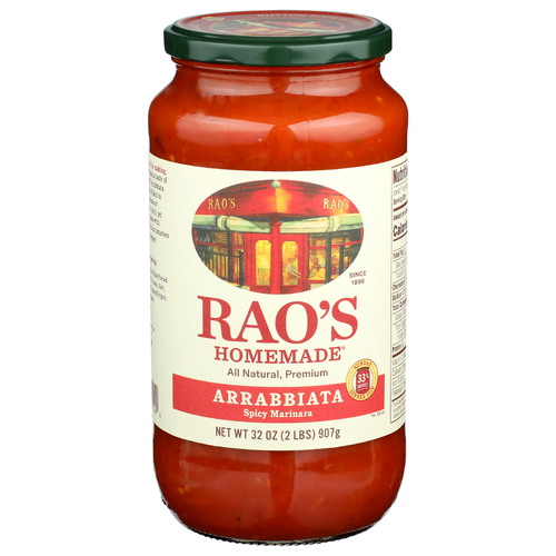 Rao's Homemade Spicy Marinara Arrabbiata - 32 Ounce