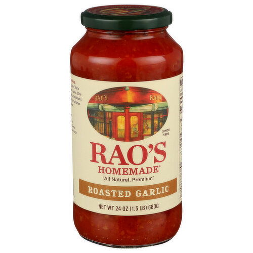 Rao's Homemade Roasted Garlic Rao’s Pasta Sauce - 24 Ounce