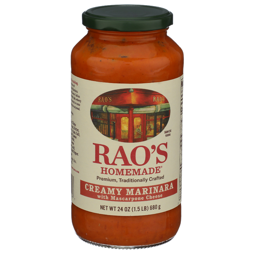 RAO's Homemade Creamy Marinara Sauce - 24 Ounce Image 1 of 4