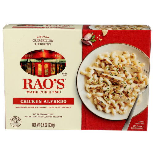 Rao's Homemade Frozen Chicken Alfredo Dinners - 8.4 Ounce