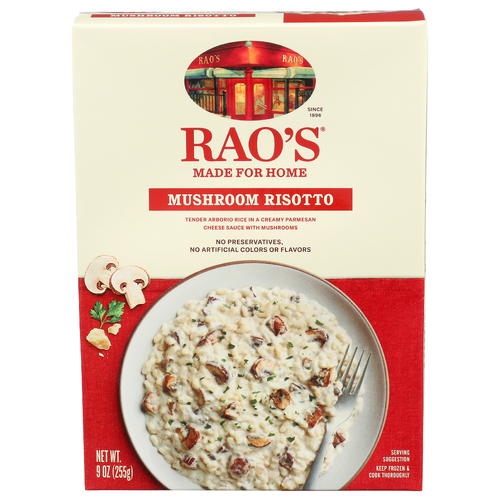 RAO'S HOMEMADE Mushroom Risotto - 9 Ounce