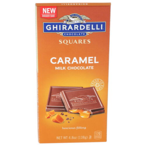 Ghirardelli Caramel Milk Chocolate - 4.8 Ounce