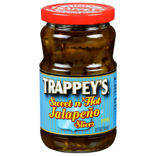 Trappey's Sweet n 'hot Slices Jalapeno 'hot - 12 Fluid Ounce