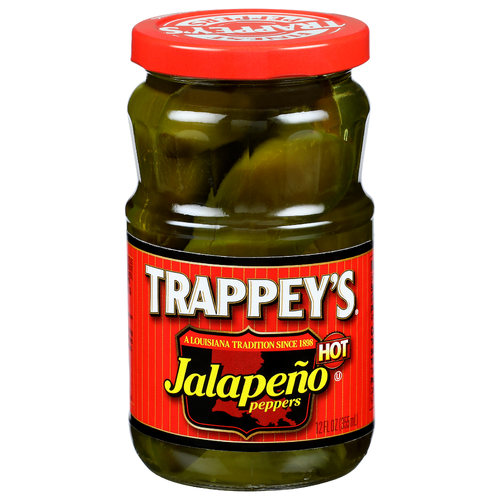 Trappey's Hot Jalapeno Peppers - 12 Fluid Ounce