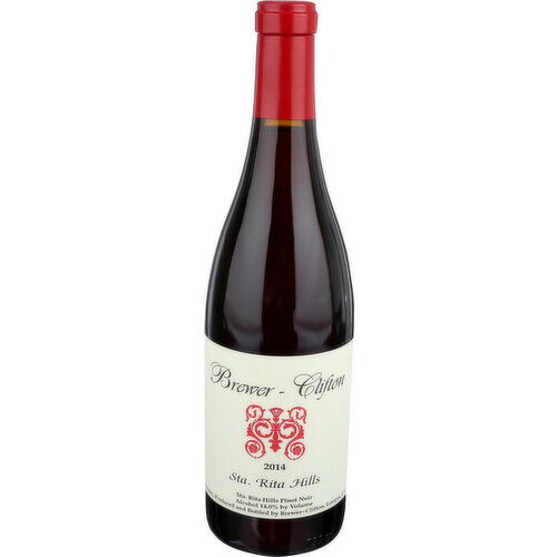 Brewer ~ Clifton Wine Pinot Noir - 750 ml