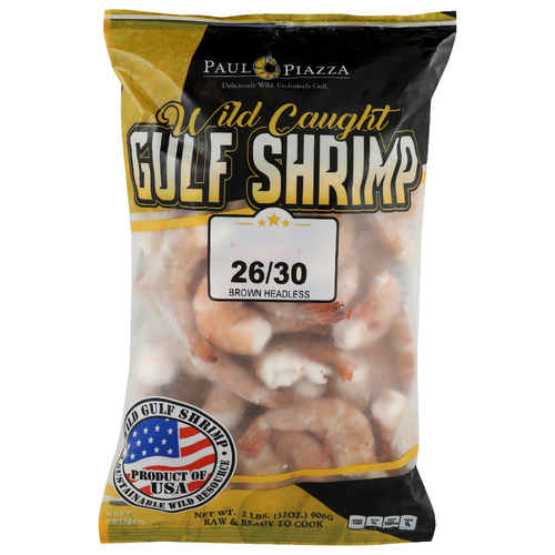 Paul PIAZZA & SON Shrimp 26 30 Gulf Raw Xl - 2 Pound Image 1 of 4