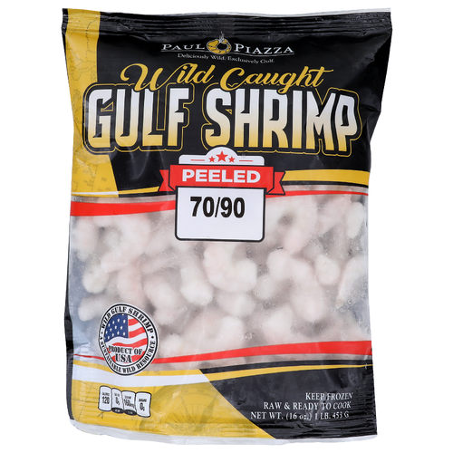 BROOKSHIRE'S Paul Piazza Wild Caught Gulf Shrimp - 16 Ounce