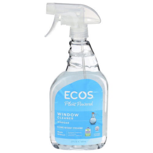 Ecos Vinegar Liquid Window Cleaner - 22 Fluid Ounce - 1 Count