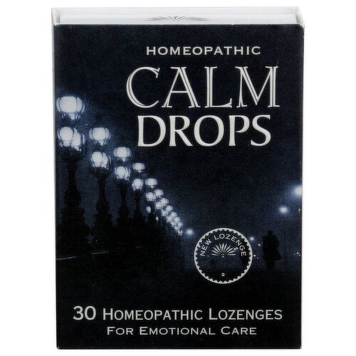 Historical Remedies For Emotional Care Homeopathic Calm Drops Lozenges - 30 Count