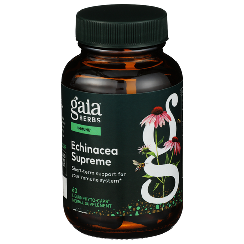 Gaia Herbs Immune Support Echinacea Supreme - 60 Count