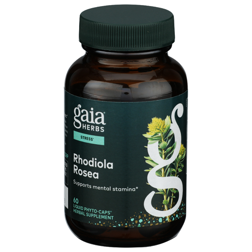 Gaia Herbs Stress Support Rhodiola Rosea - 60 Count