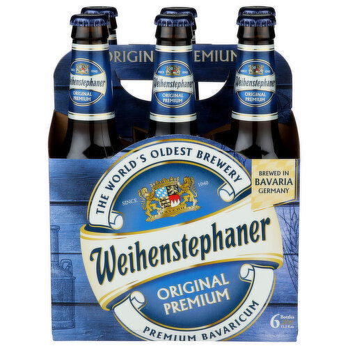 Weihenstephaner Original Premium Beer - 11.2 Ounce - 6 Count