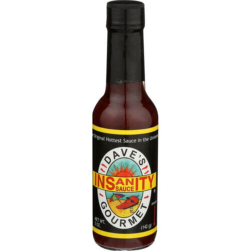 DAVE's Gourmet Hot Sauce Insanity - 5 Ounce