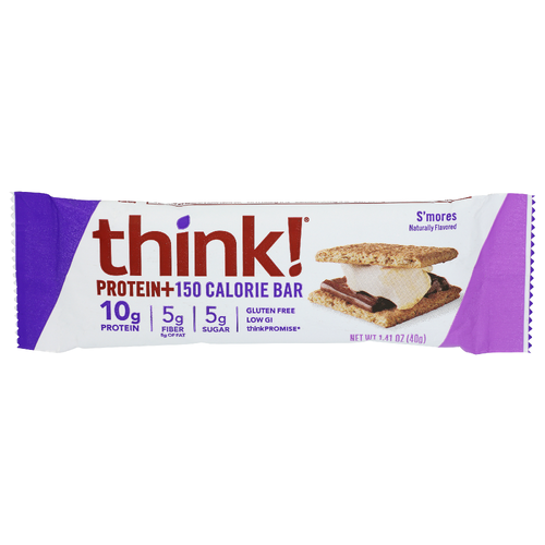 Think! S'mores Bar Protein + 150 Calorie - 1.41 Ounce