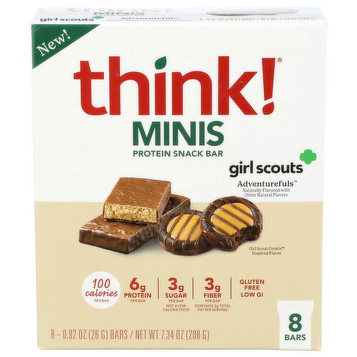 THINK! Minis Girl Scouts Adventurefuls - 0.92 Ounce - 8 Count