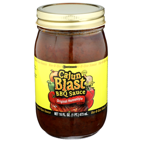 Cajun Blast Original Homestyle BBQ Sauce - 16 Fluid Ounce