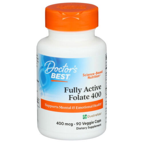 DOCTOR's Best Fully Active Folate 400 - 90 Count